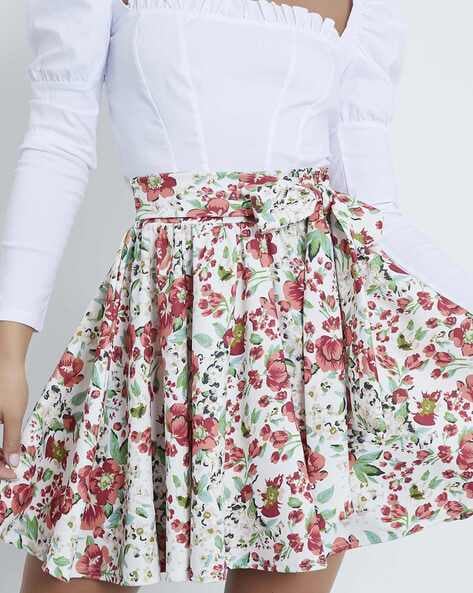 Floral mini skirt 7 little words sale