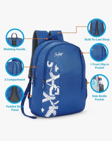 SKYBAGS Blue Sling Bag TECHNO VERTICAL MESSENGER BLUE Blue - Price in India  | Flipkart.com