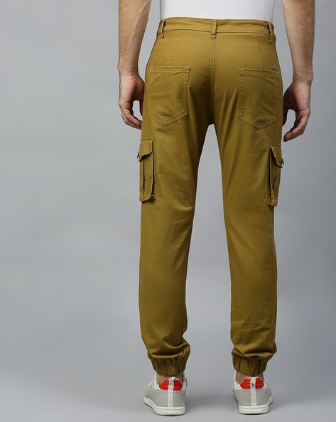 Buy BaronHong Korean Fashion Men Streetwear Pants Cargo Pants Men Loose  Harem PantsKhakiXXXL at Amazonin