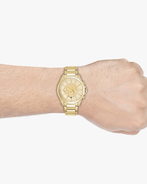 Buy Gold toned Watches for Men by ARMANI EXCHANGE Online Ajio