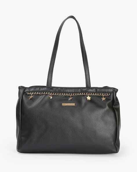 caprese black shoulder bag