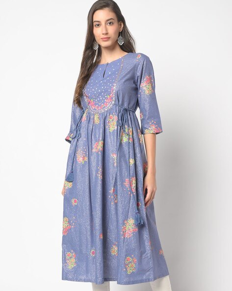 W frock clearance kurti