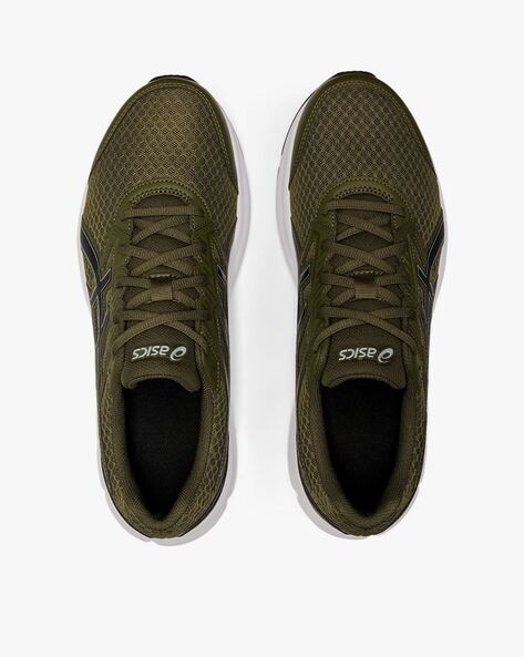 Army green clearance running shoes