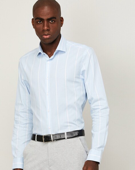 Buy Blue Shirts for Men by CODE BY LIFESTYLE Online Ajio