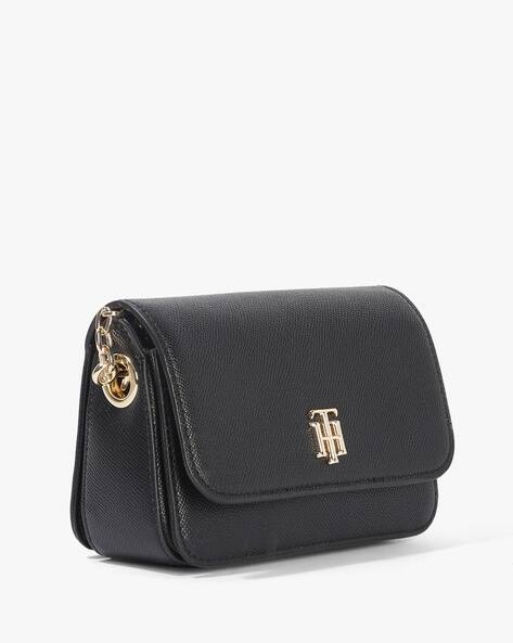 TOMMY HILFIGER Sling Bag with Snap-Button Closure