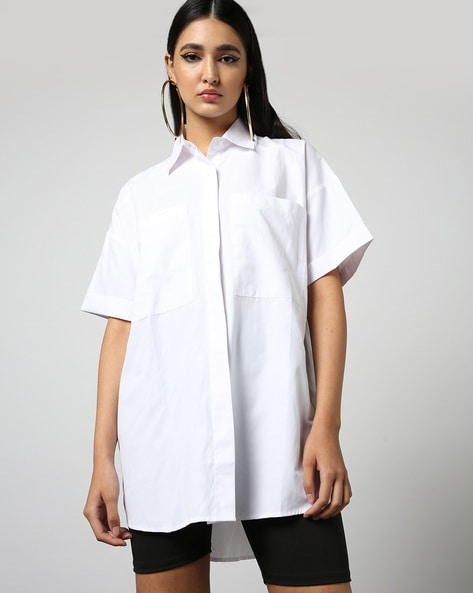 Buy White Shirts for Women by Outryt Online