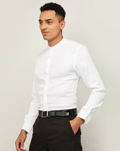 Buy White Shirts for Men by CODE BY 