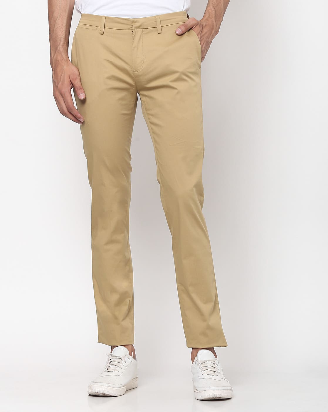 Khaki Trousers \u0026 Pants for Men by MUFTI 