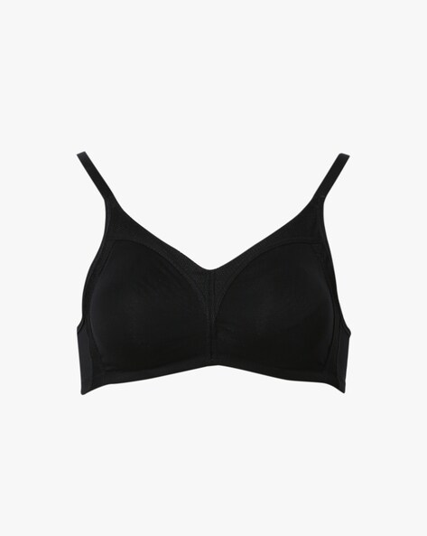 VAN HEUSEN Women Skin Solid Antibacterial Wireless Bra Women Full Coverage  Lightly Padded Bra - Buy VAN HEUSEN Women Skin Solid Antibacterial Wireless  Bra Women Full Coverage Lightly Padded Bra Online at