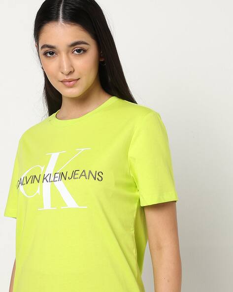 Monogram Logo Cn Str Slim Crew-Neck T-shirt