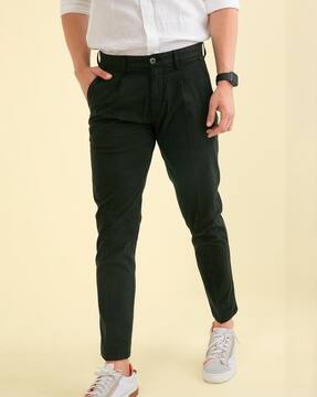 Buy Green Trousers \u0026 Pants for Men by 