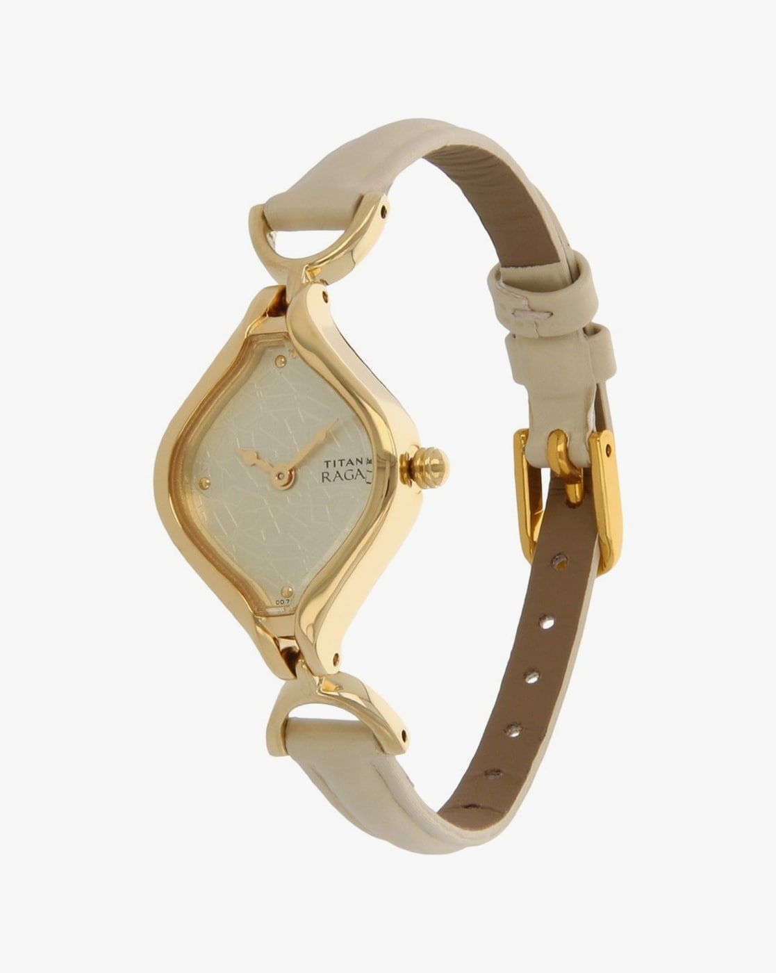 Titan ladies watch with leather clearance belt