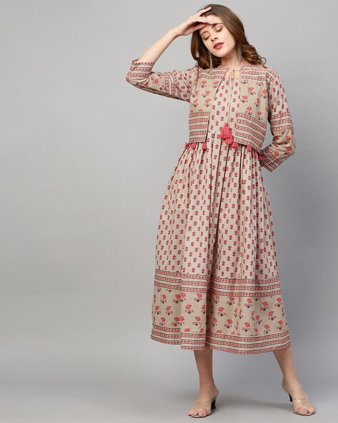 Buy Multi Dresses & Frocks for Girls by HIGH FAME Online | Ajio.com