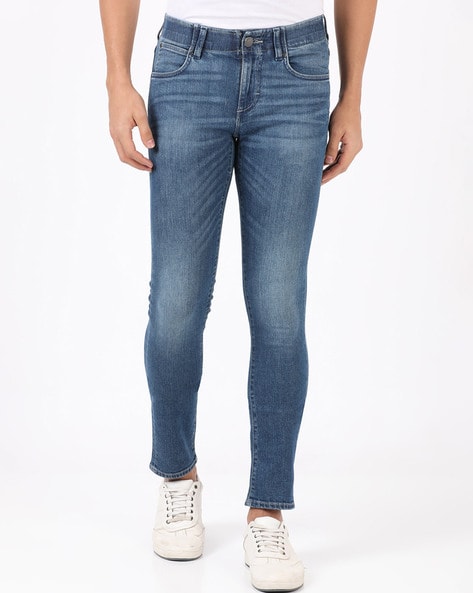 lee mid rise skinny jeans