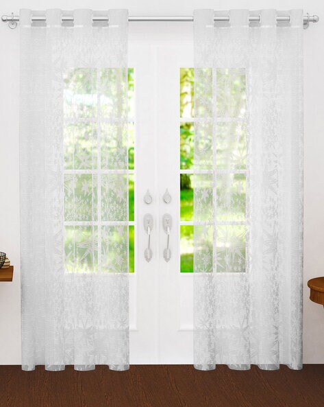 Buy White Curtains & Accessories for Home & Kitchen by Story@home Online