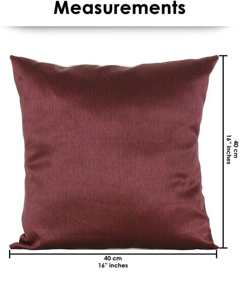 Burgundy and outlet grey cushions