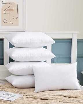 Buy White Cushions Pillows for Home Kitchen by PORTICO Online Ajio