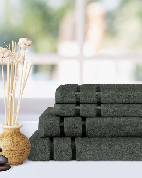 Buy GREY Towels & Bath Robes for Home & Kitchen by WELSPUN Online