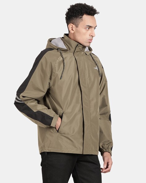 Buy Olive Rainwear and Windcheaters for Men by t-base Online