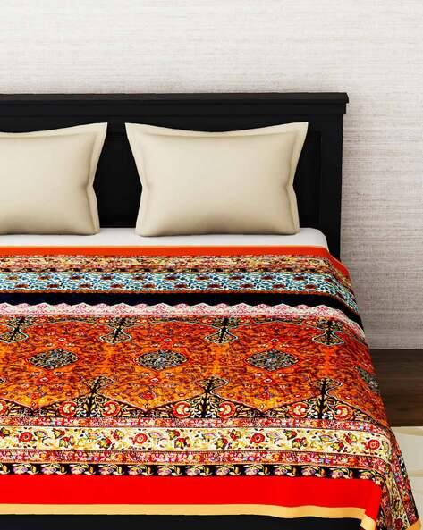 Buy Multicoloured Blankets, Dohars Quilts for Home Kitchen by
