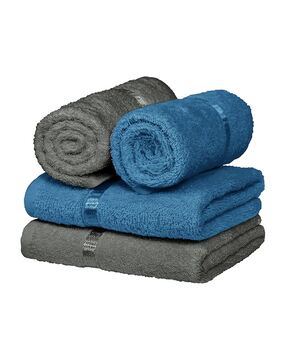 Navy and grey bath towels hot sale