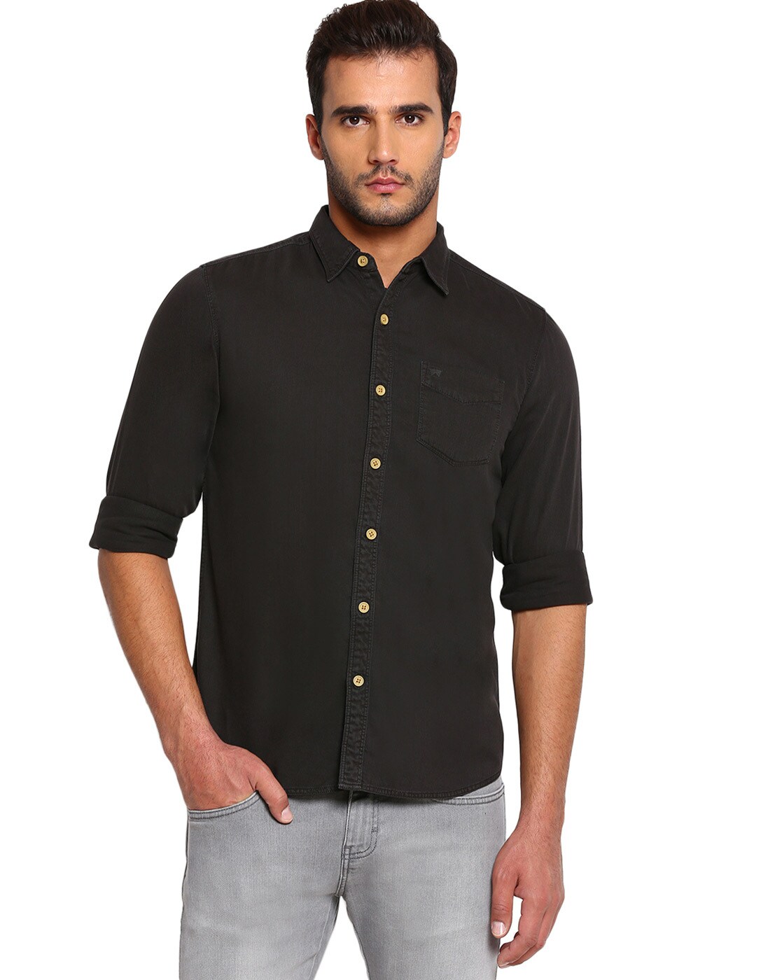 wrangler cotton shirts