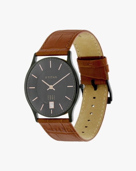 Titan edge 2025 leather strap price