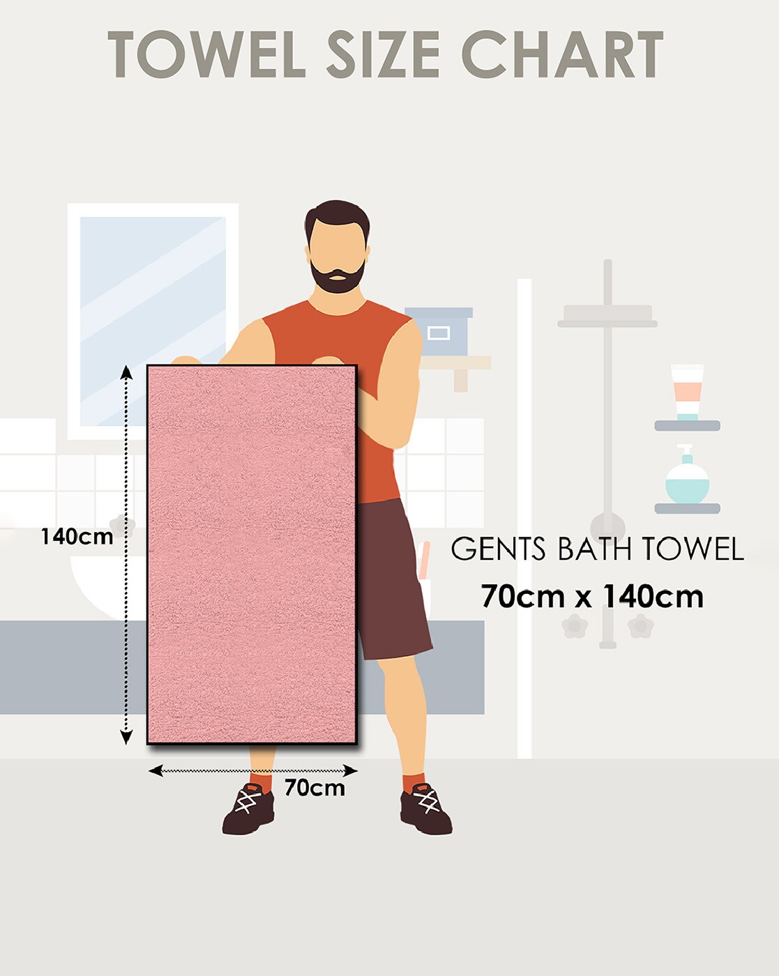 Bath towel size online guide