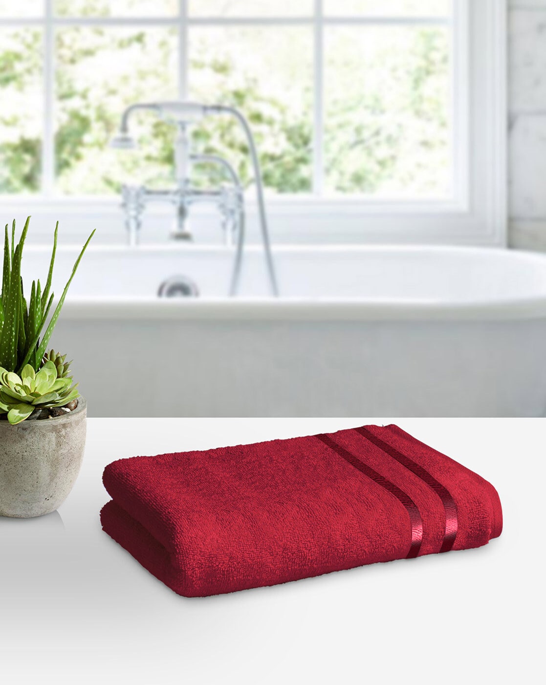 Buy Red Towels Bath Robes for Home Kitchen by Story home