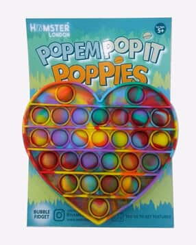 poppit Popit Heart Silicon Pestal Anxiety Toy-picture-19