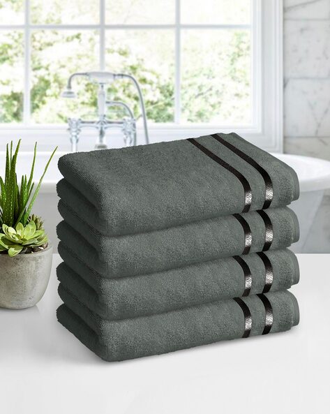 Set of outlet 4 bath towels