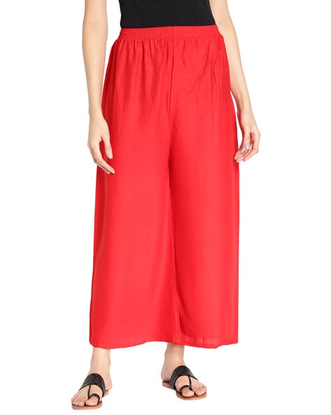 Palazzos with Elasticated Waistband Price in India