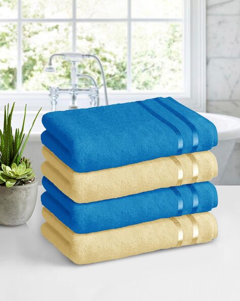 Buy Blue Towels & Bath Robes for Home & Kitchen by Story@home Online