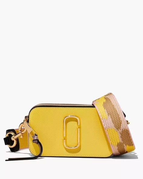 Buy MARC JACOBS Snapshot Crossbody Bag with Detachable Strap, Yellow Color  Women
