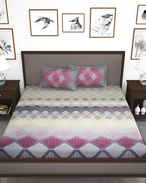 Buy Multicoloured Bedsheets for Home & Kitchen by Story@home Online