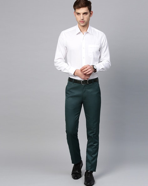 Green Shirt Matching Pant Combinations For Men 2024