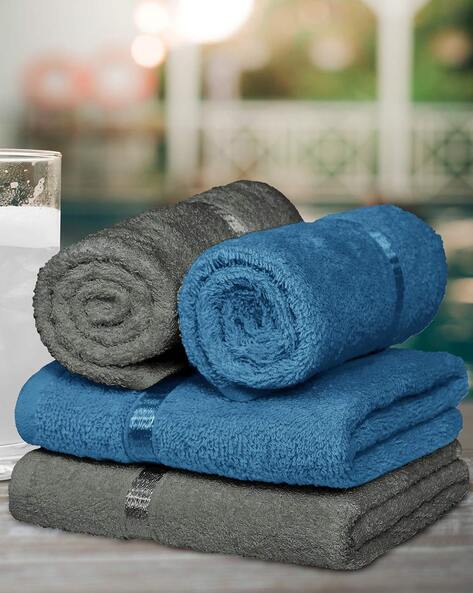 Navy hand towels hot sale