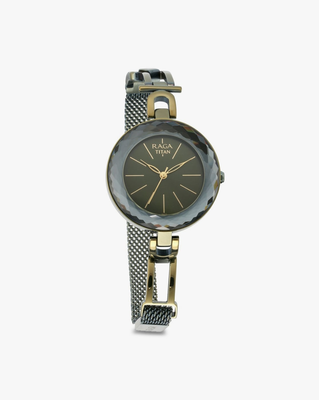 Titan olive green online watch