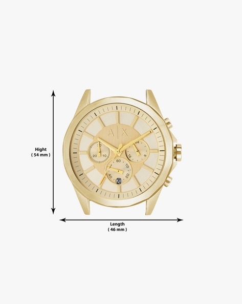 Buy gold Watches for Men by ARMANI EXCHANGE Online 