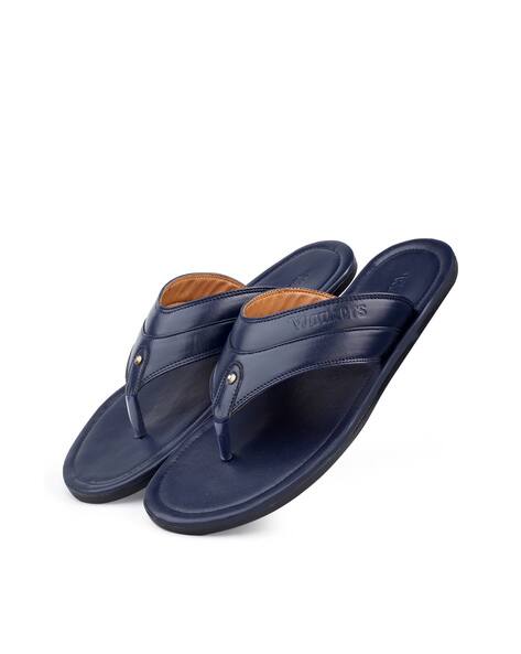 WOAKERS Panelled Thong-Strap Slip-On Sandals