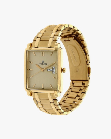 Watch clearance titan gold