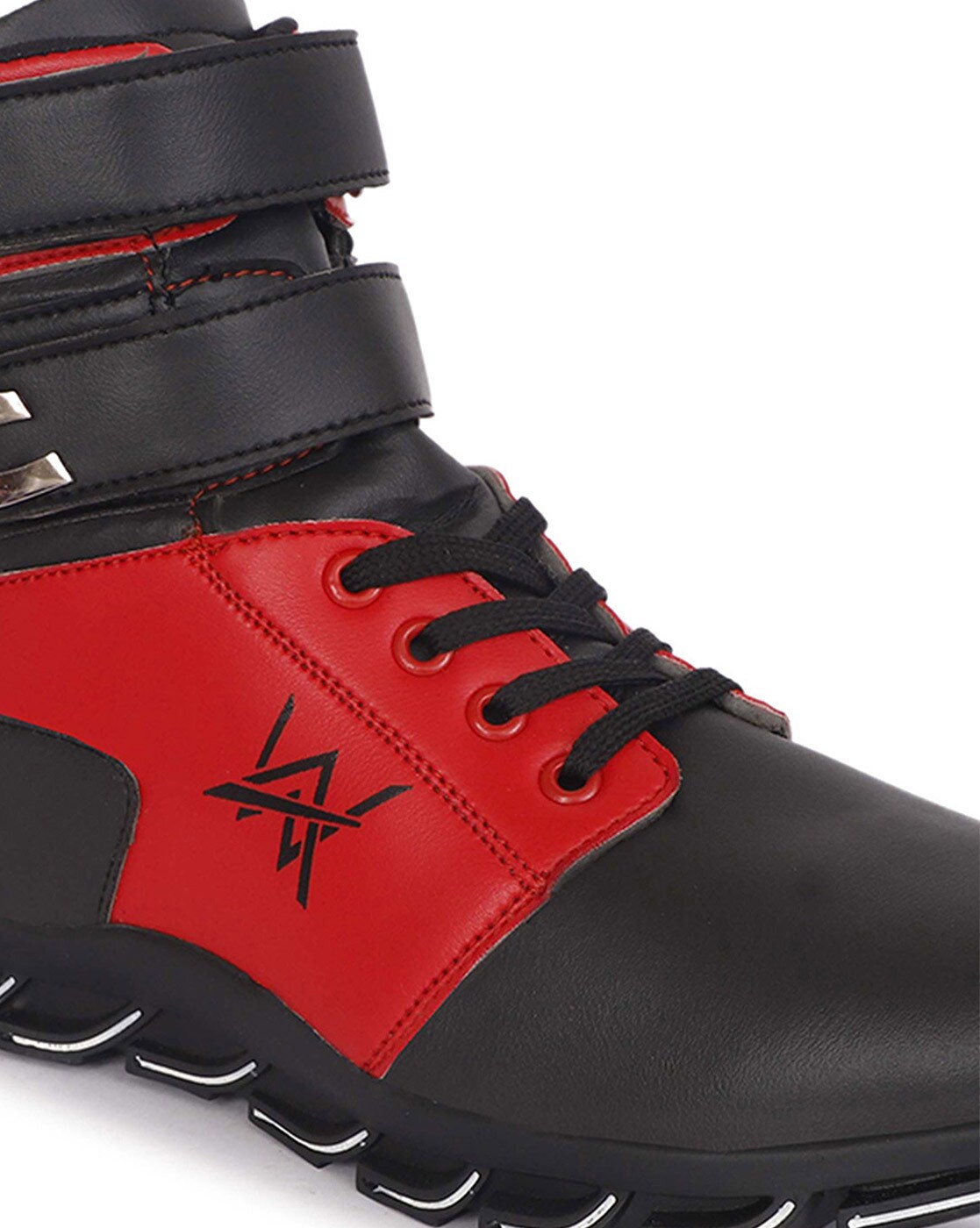 men's mid calf lace up boots