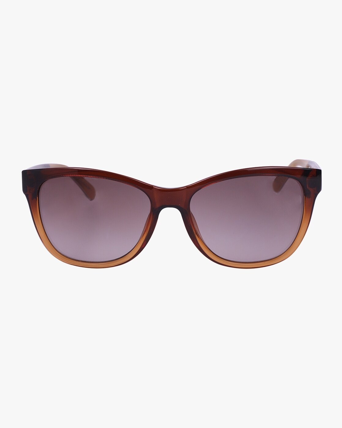 DIFF Charitable Eyewear Dash - Gold Aviators - Brown Sunglasses - Lulus