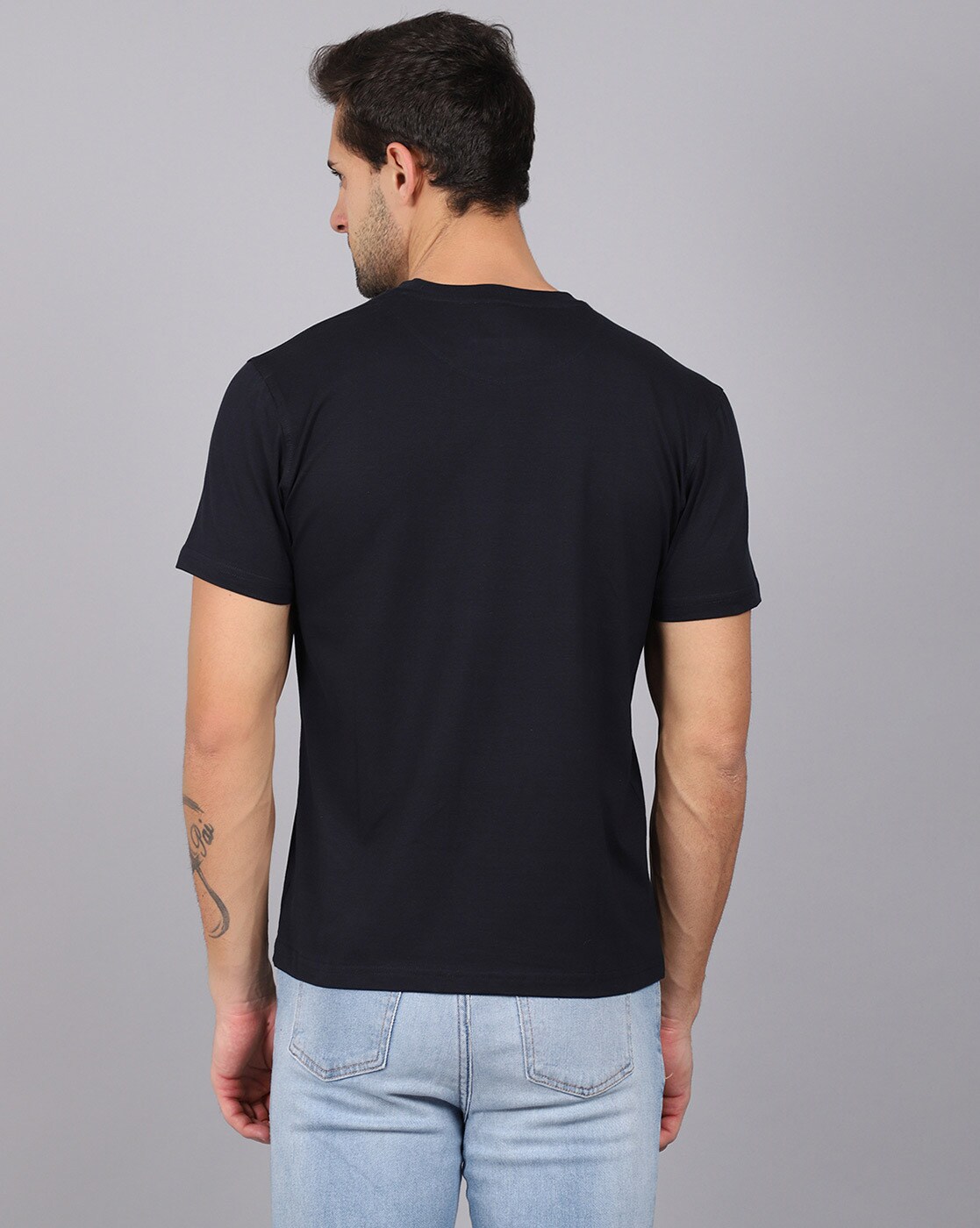 Buy Navy Tshirts for Men by Cantabil Online Ajio