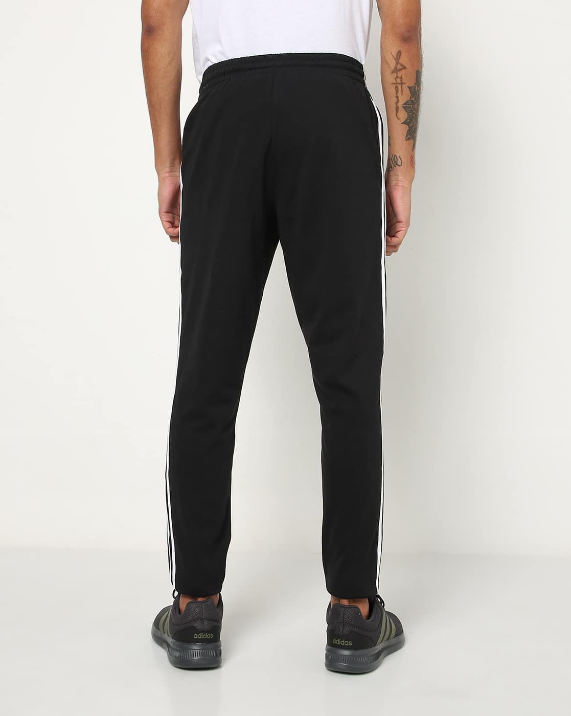 Buy Black Track Pants for Men by ADIDAS Online | Ajio.com