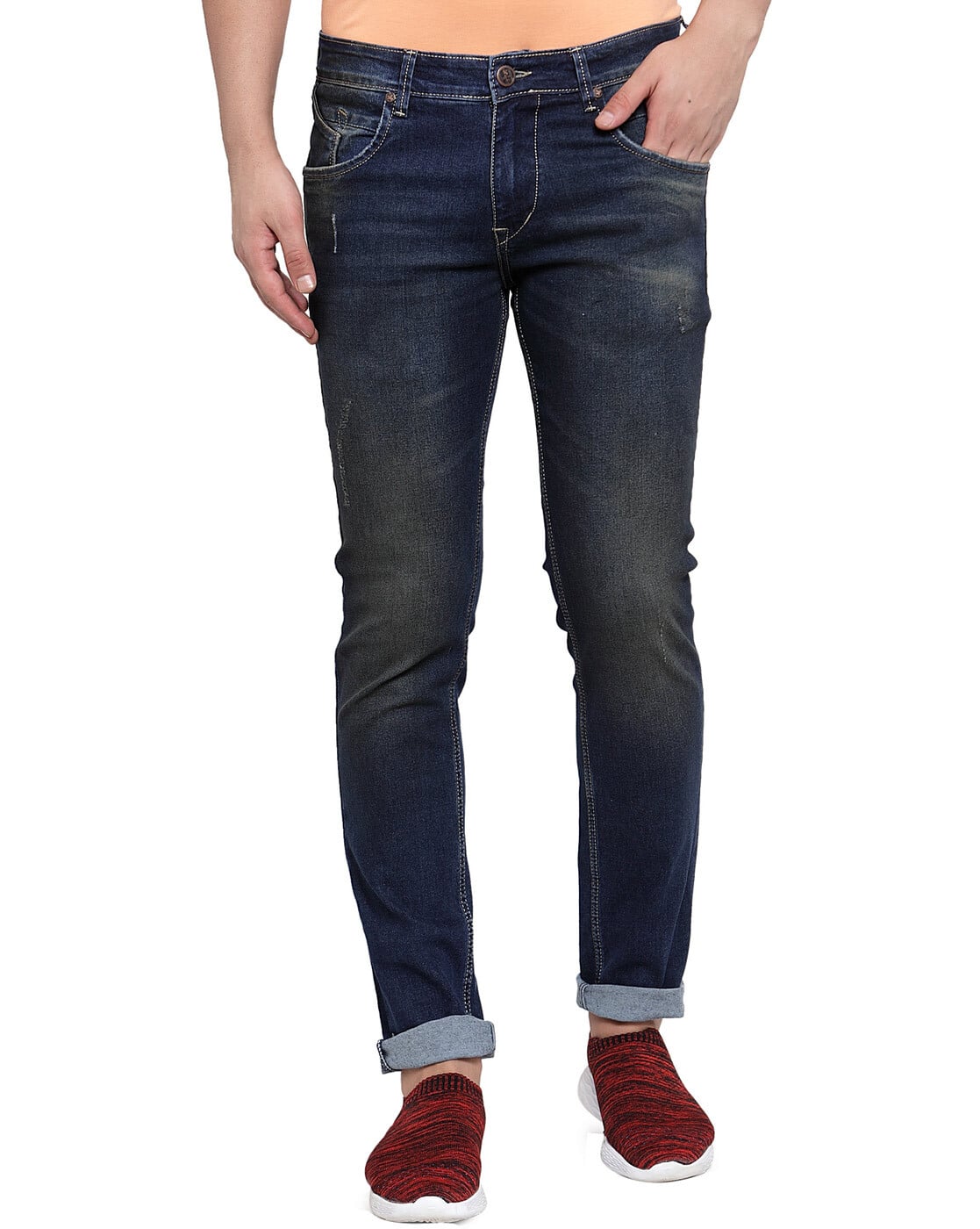 Buy Blue Jeans for Men by Cantabil 