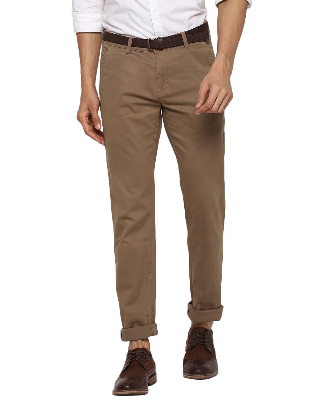 Buy Brown Trousers \u0026 Pants for Men by 