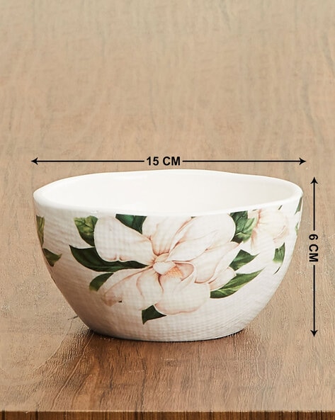 flower ceramic bowl