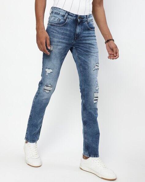 Buy Blue Jeans for Men by MUFTI Online 