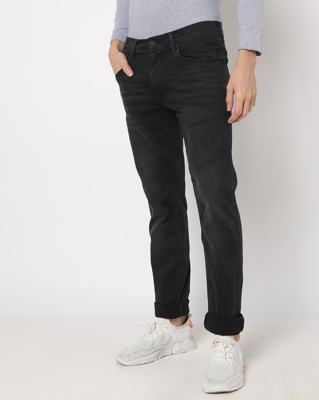 redloop black jeans